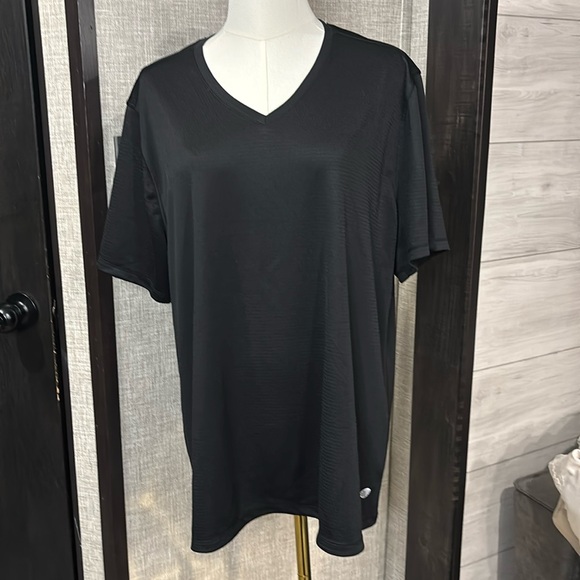 Reel Legends Tops - Reel legends performance outfitters freeline short sleeve top black size 1X